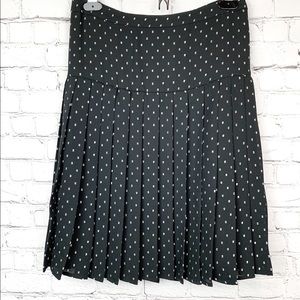 NORDSTROM | Halogen Pleated Skirt | Navy